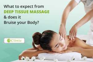 bruising from deep tissue massage
